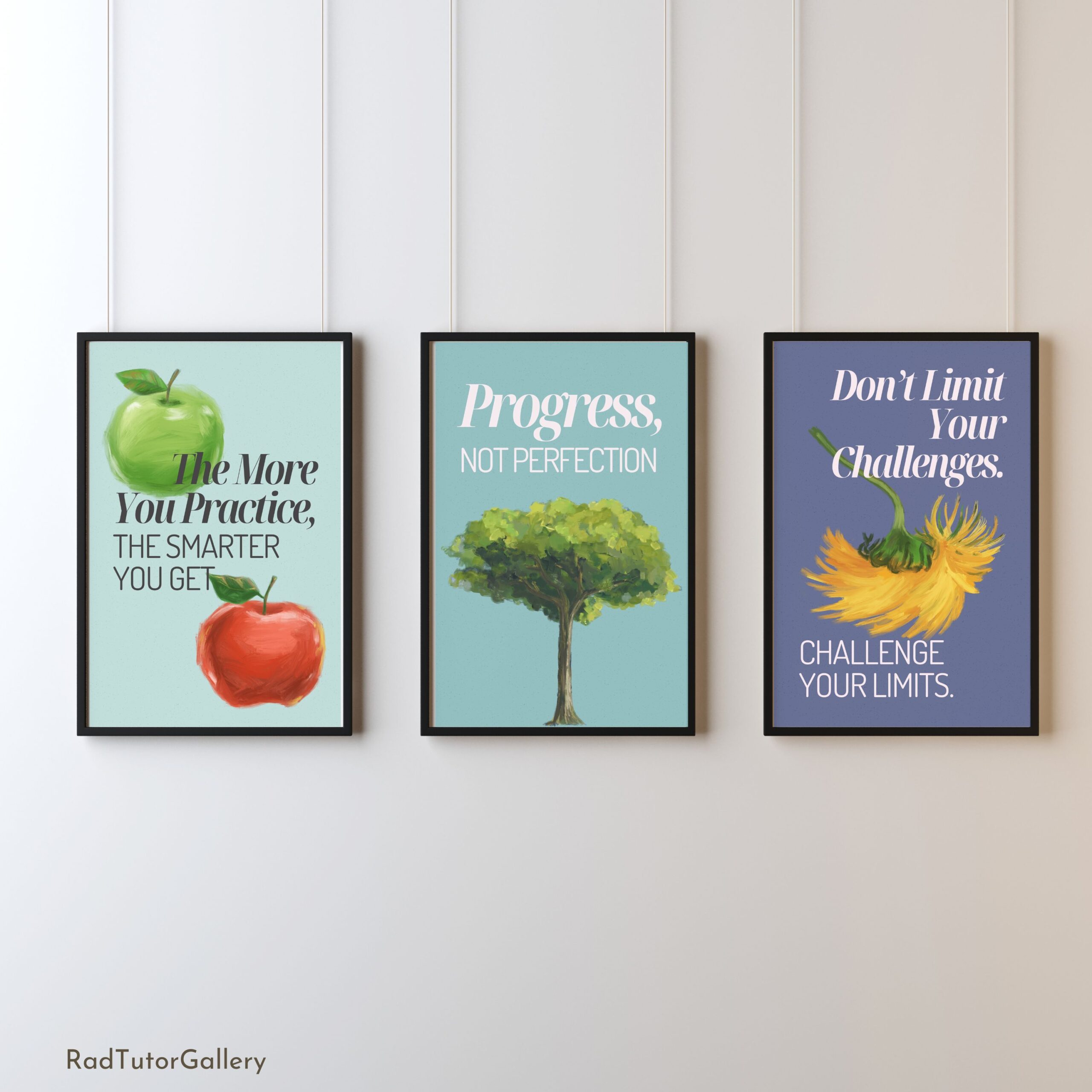 Growth Mindset Quotes Set