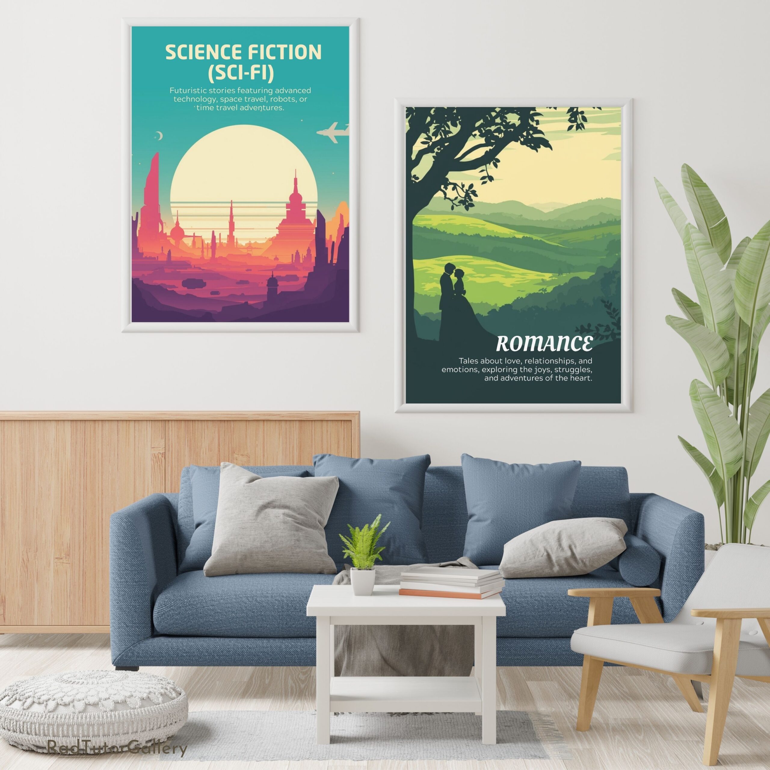 Book Genres Set