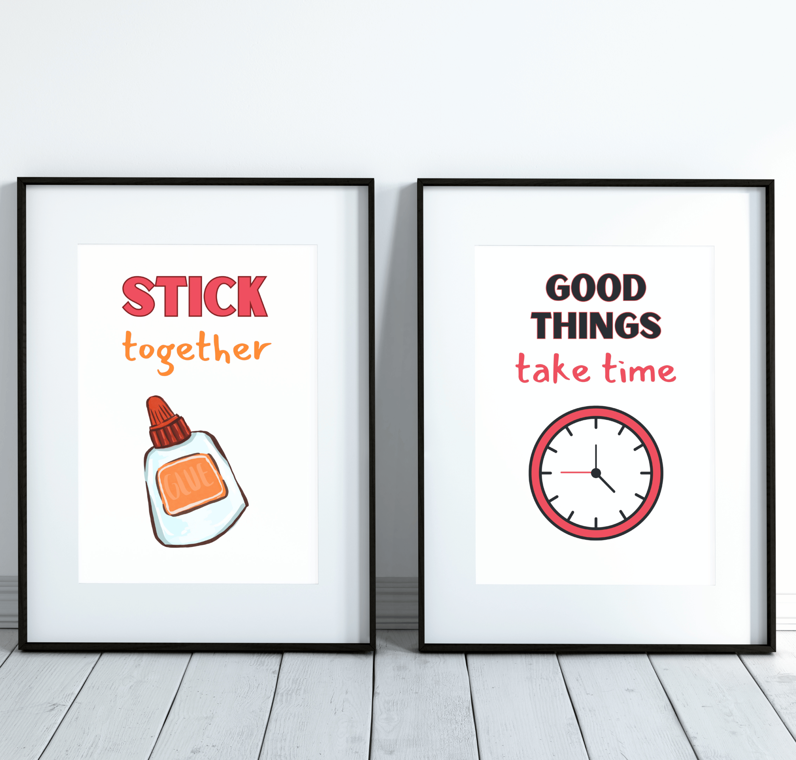 Classroom Items Motivational Set