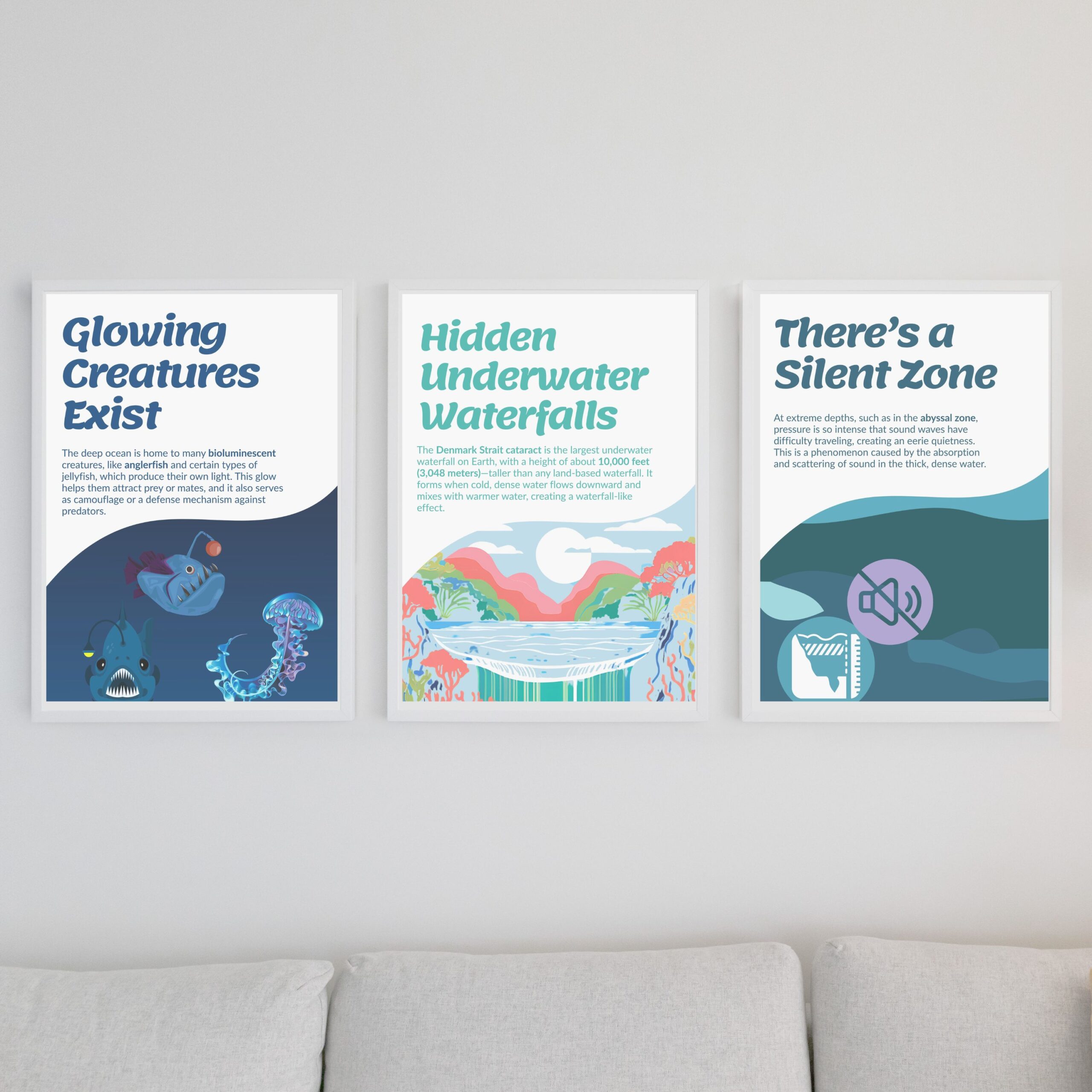 Ocean Fun Facts Set