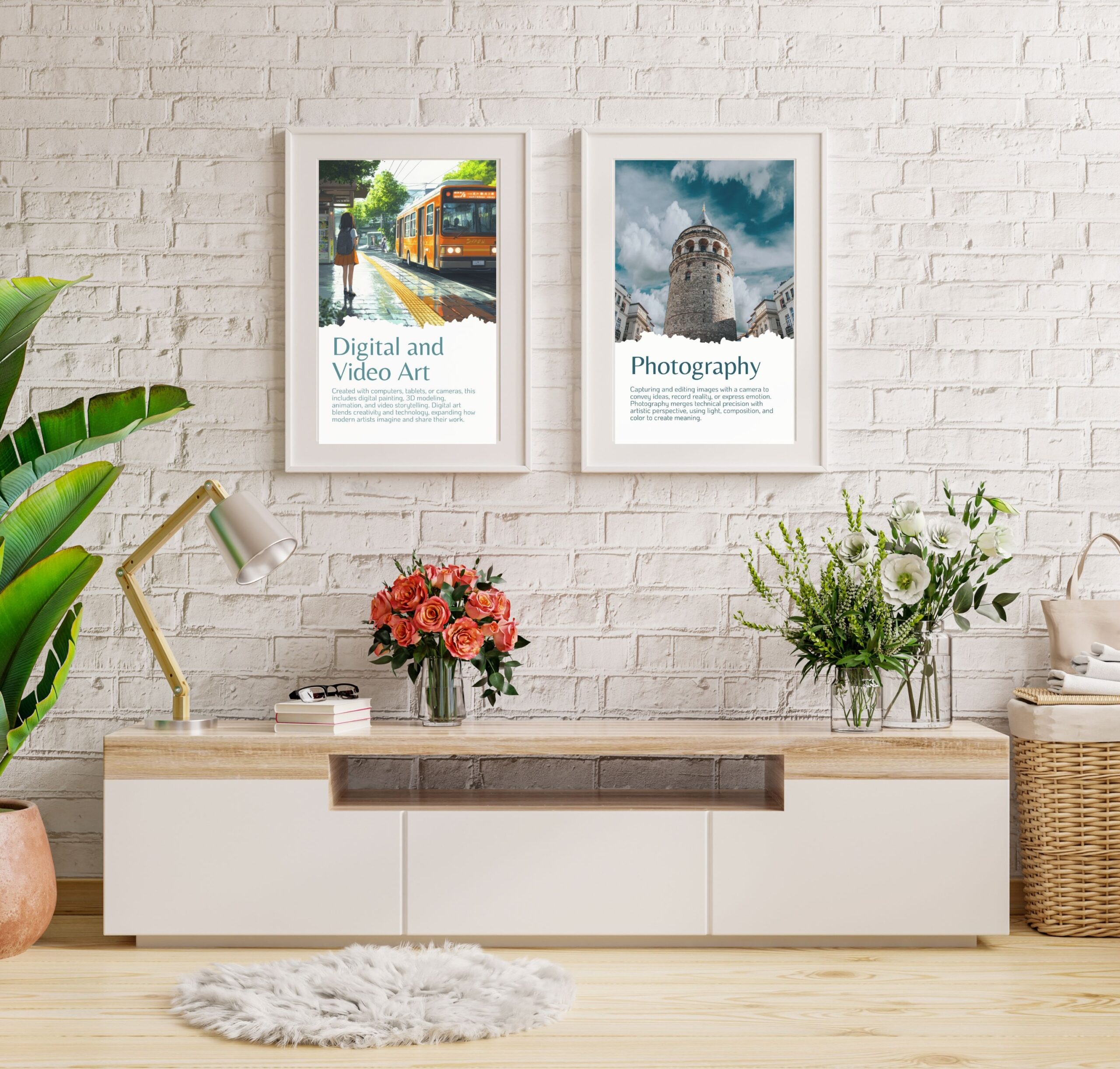 Types of Art Media Set