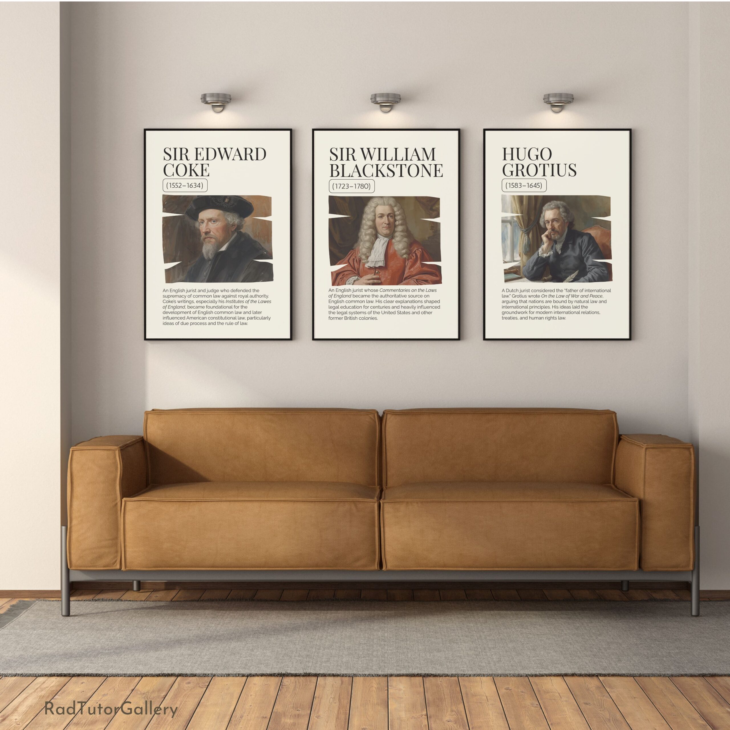 Famous Figures in Law Set