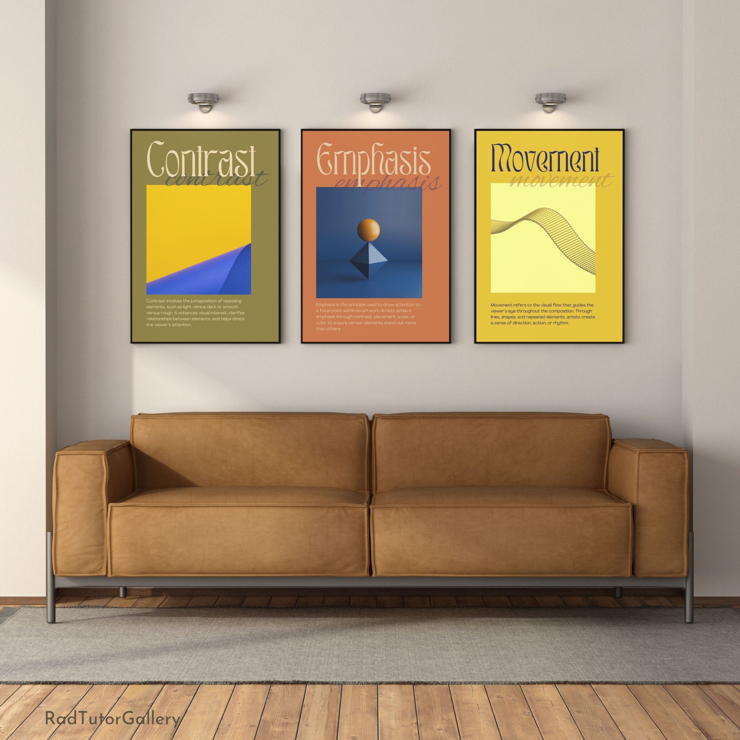 Elements of Art Set and Principles of Design Set