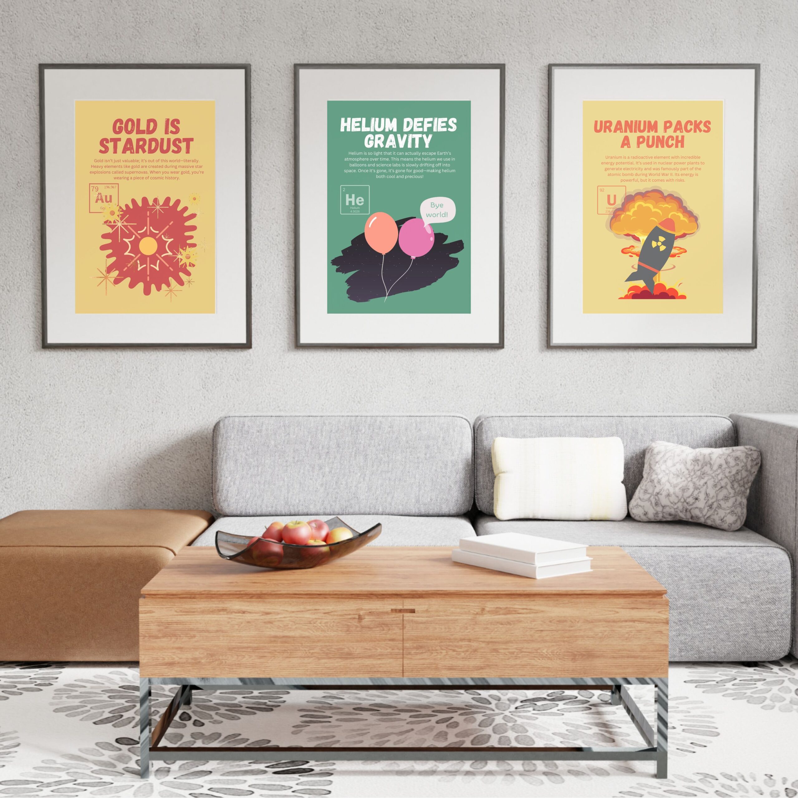 Periodic Table Fun Facts Set