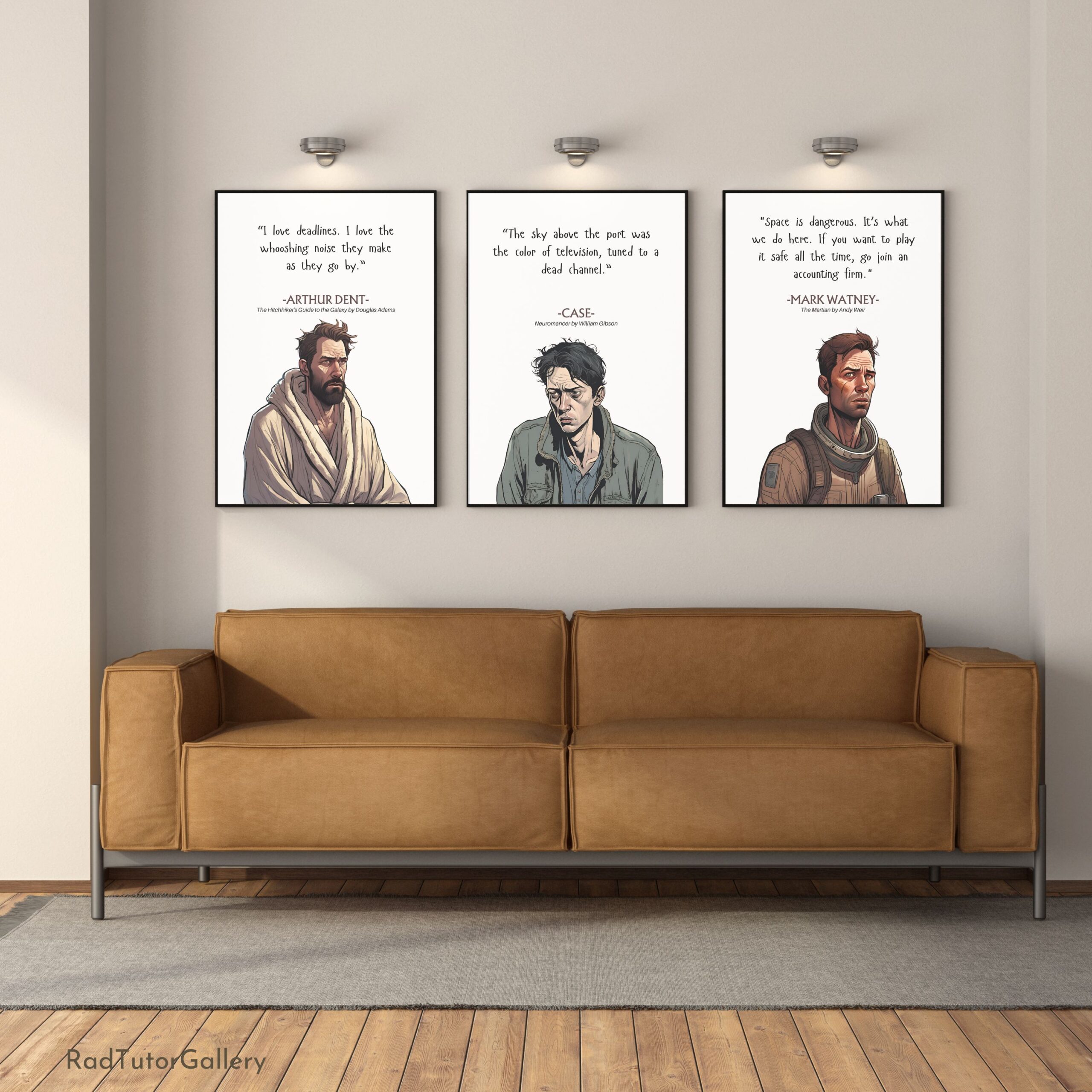 Popular Sci-Fi Characters Set