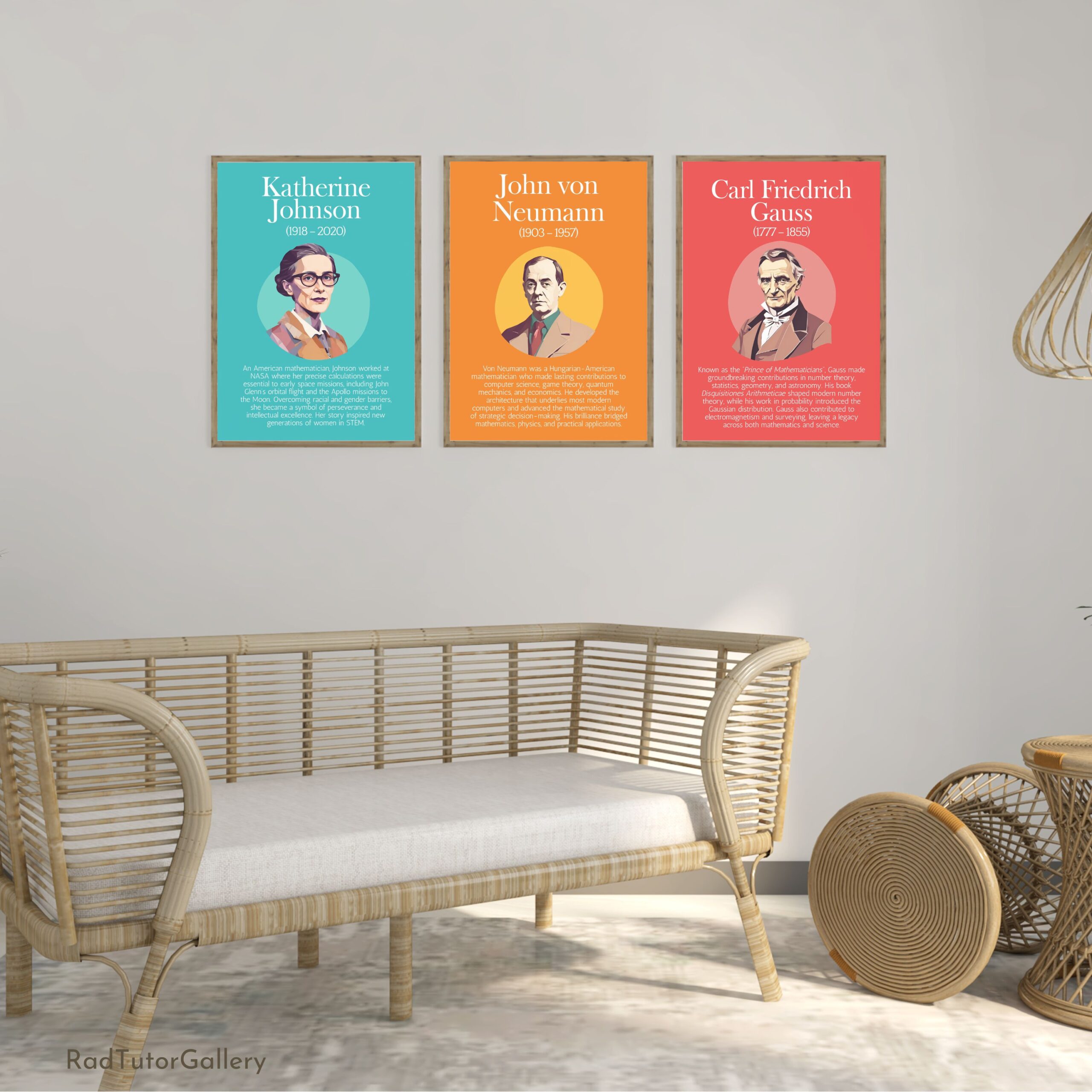 Famous Mathematicians Set