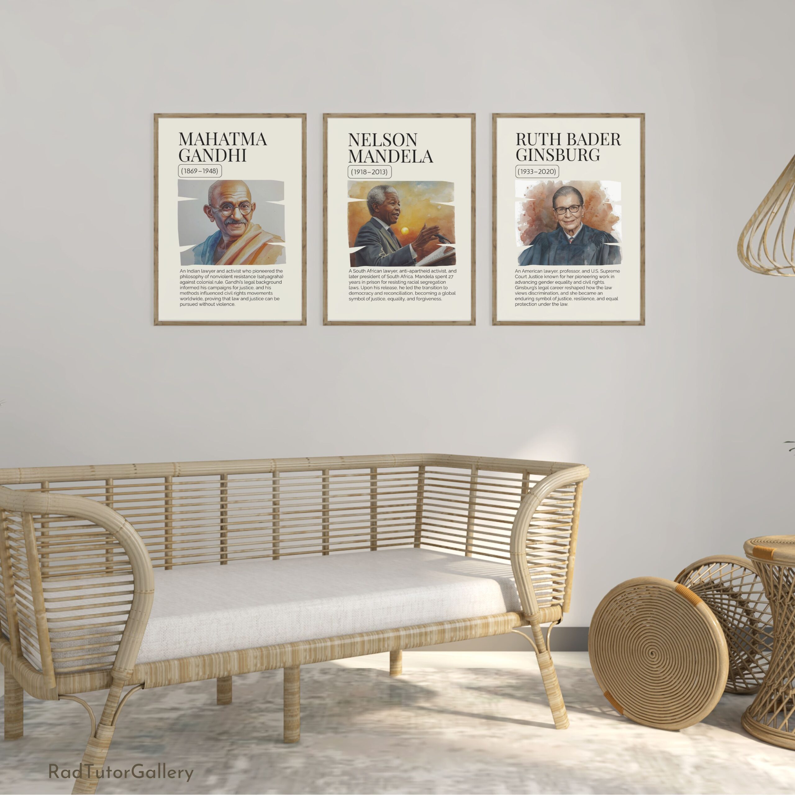 Famous Figures in Law Set