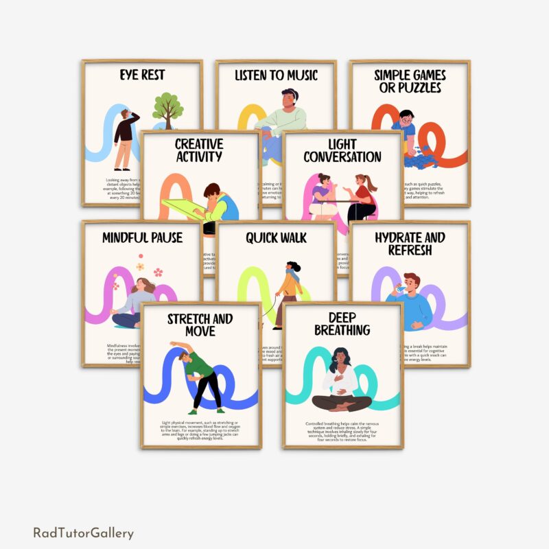 Brain Break Ideas Set