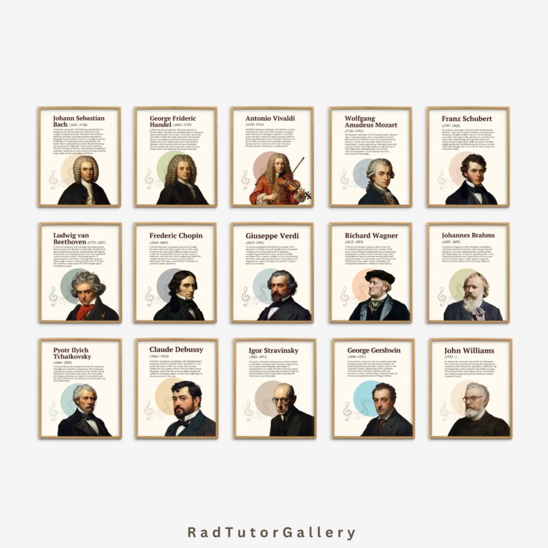 Famous Composers Set