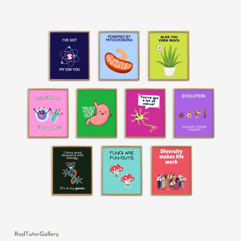 Biology Puns Set