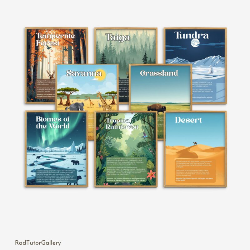 Biomes of the World Set