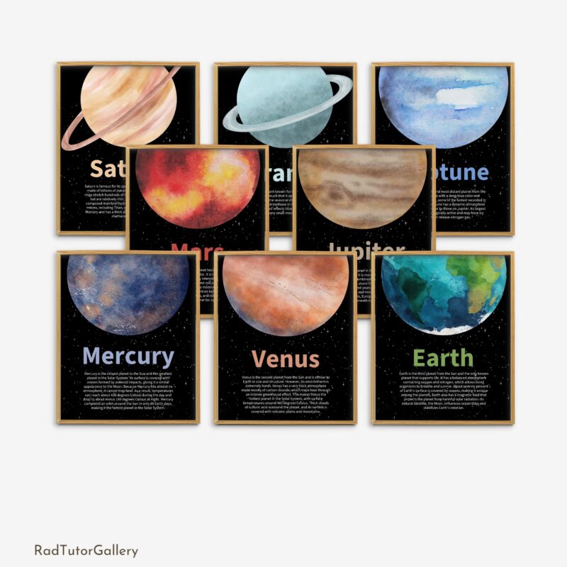 Planets of the Solar System Set