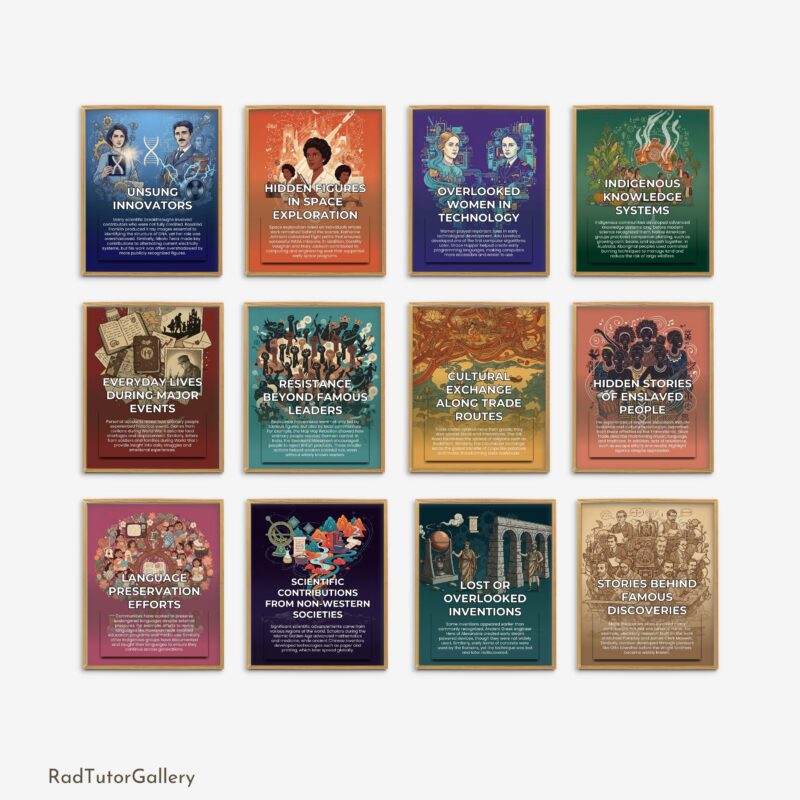 Hidden Stories in History Set