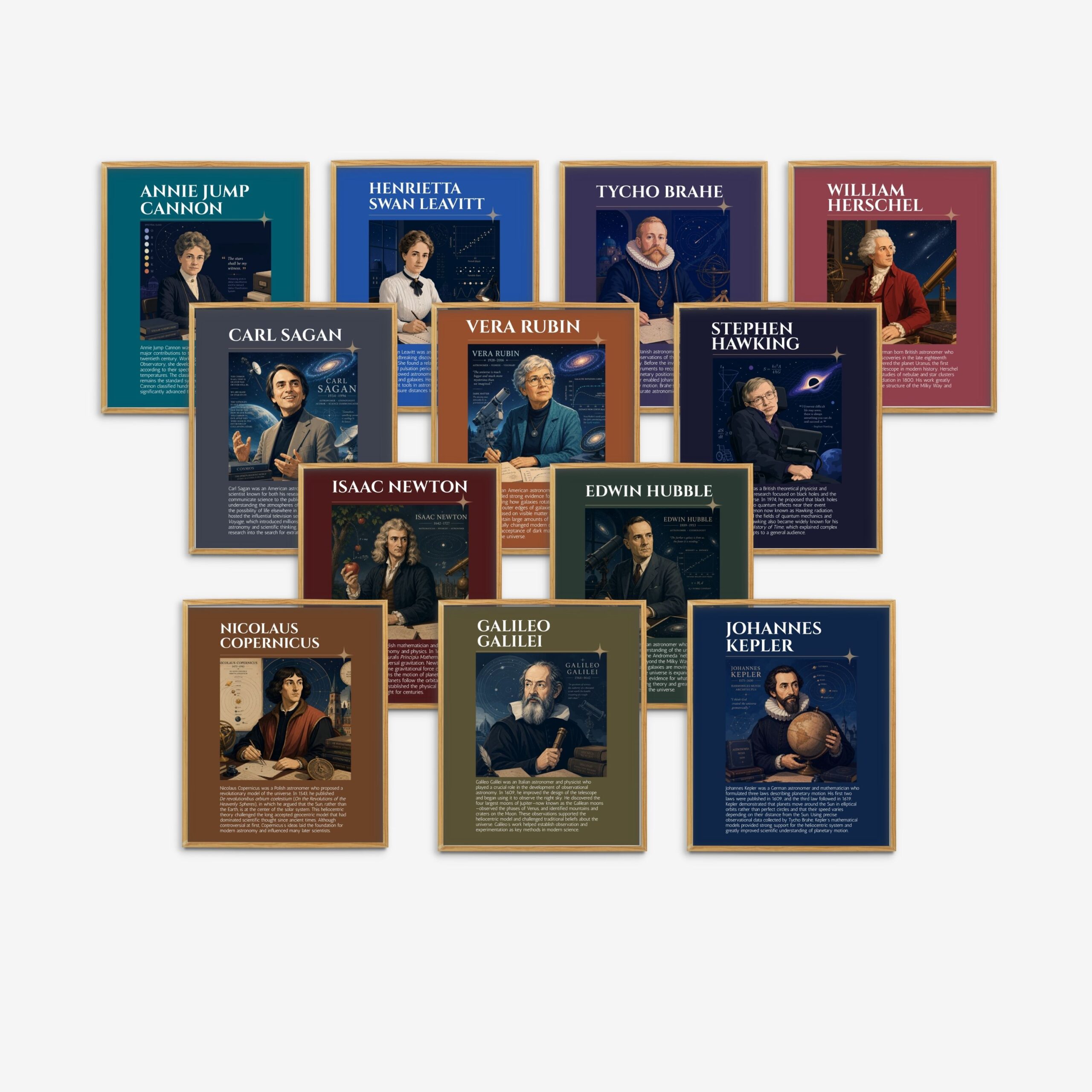 Famous Astronomers Set