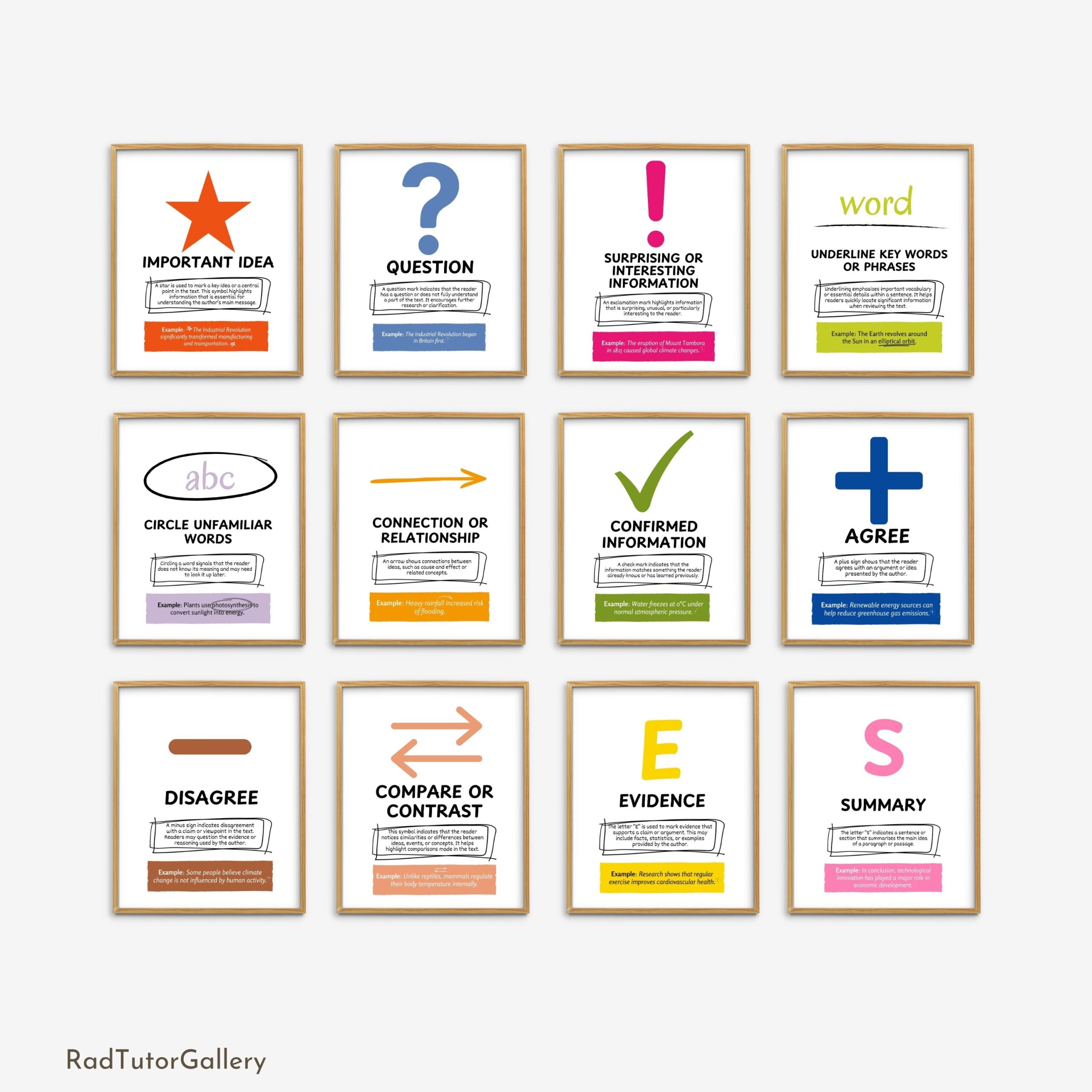 Annotation Symbols Set