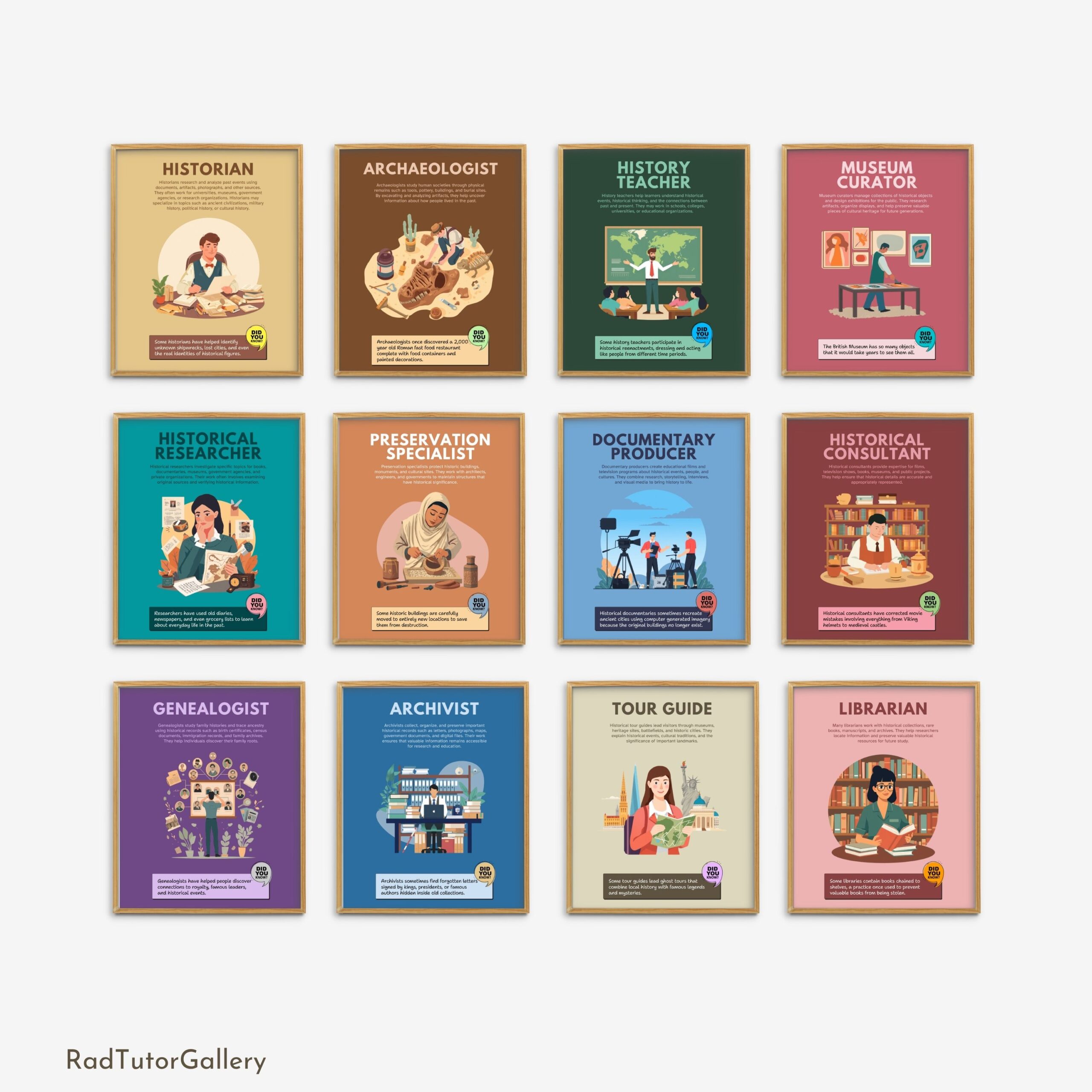History Careers Set
