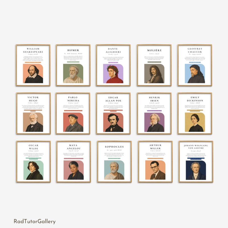 Great Poets and Playwrights Set