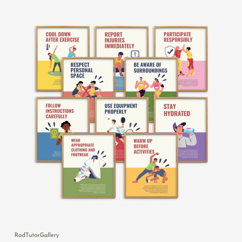 Safety Rules in PE Set