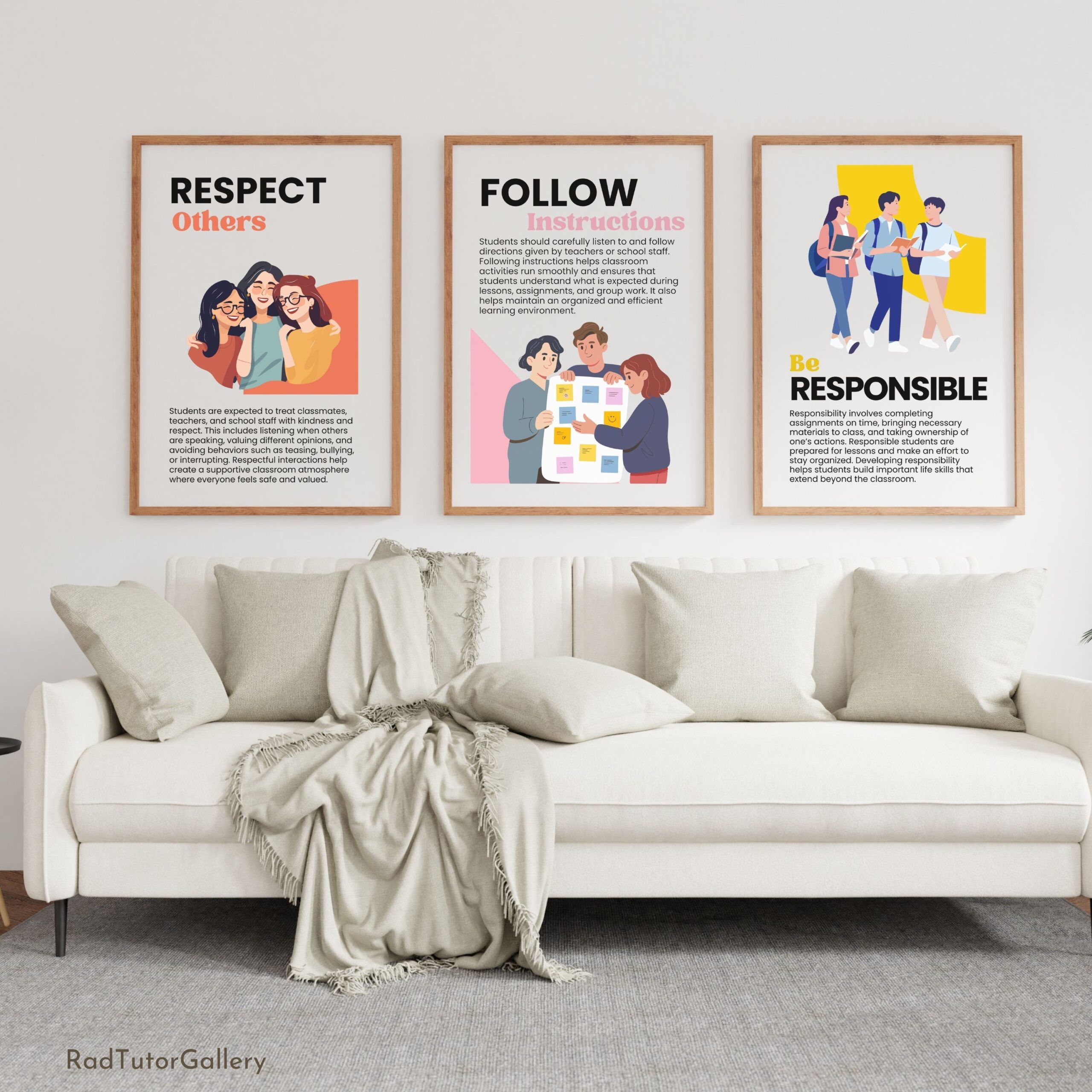 Classroom Behavior Expectations Set
