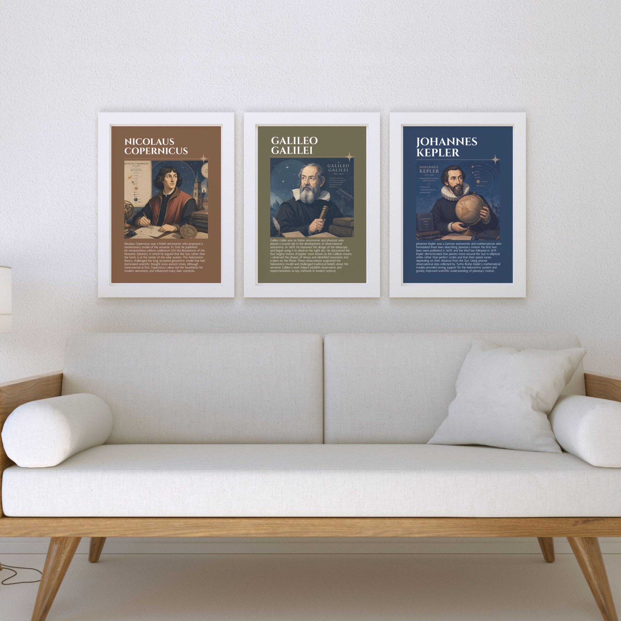 Famous Astronomers Set