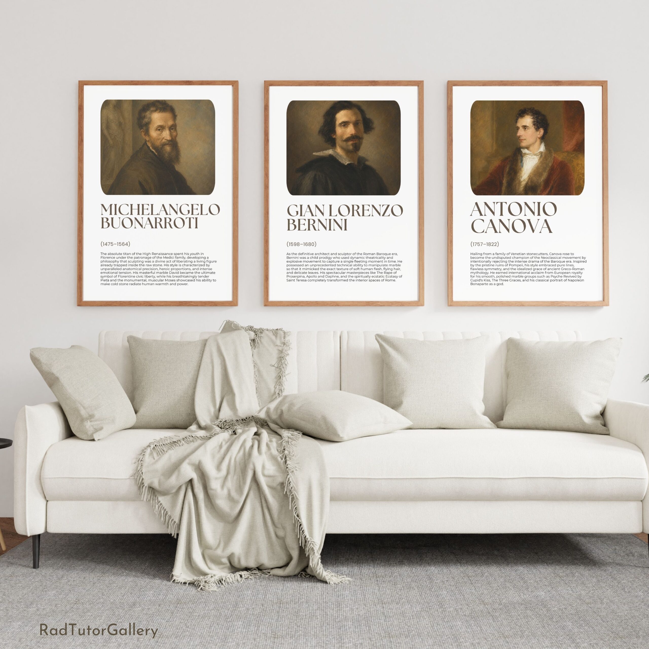Famous Sculptors Set