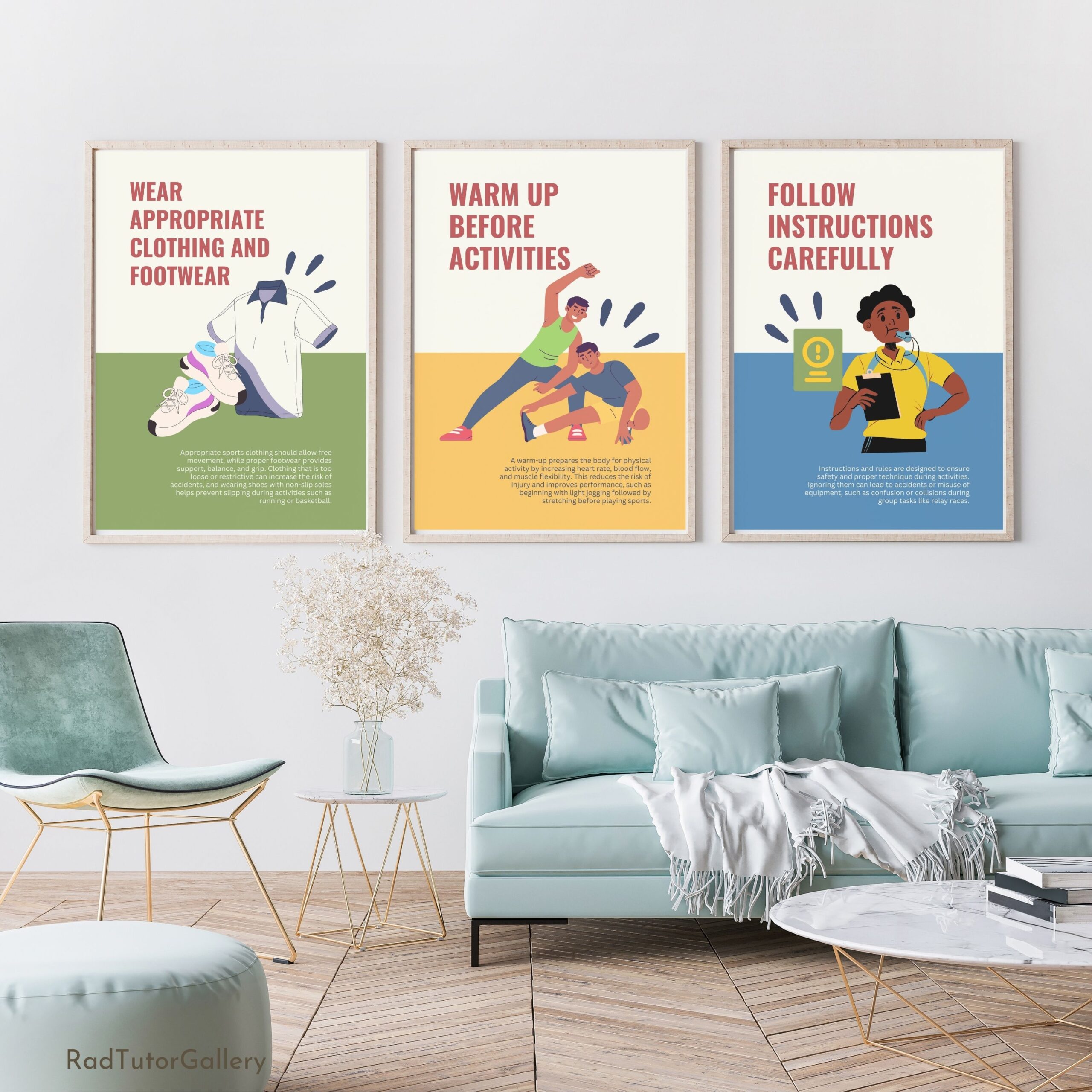 Safety Rules in PE Set