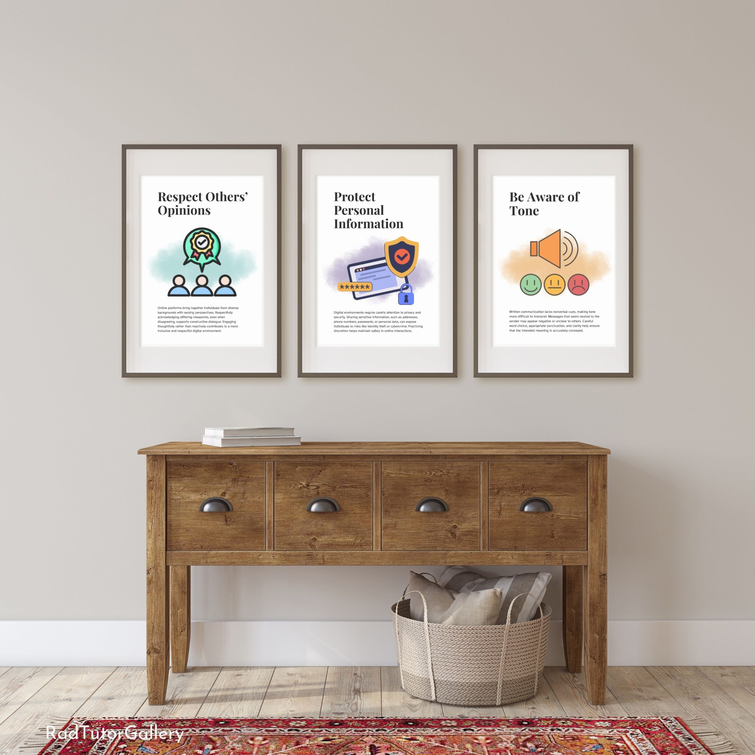 Online Etiquette Set