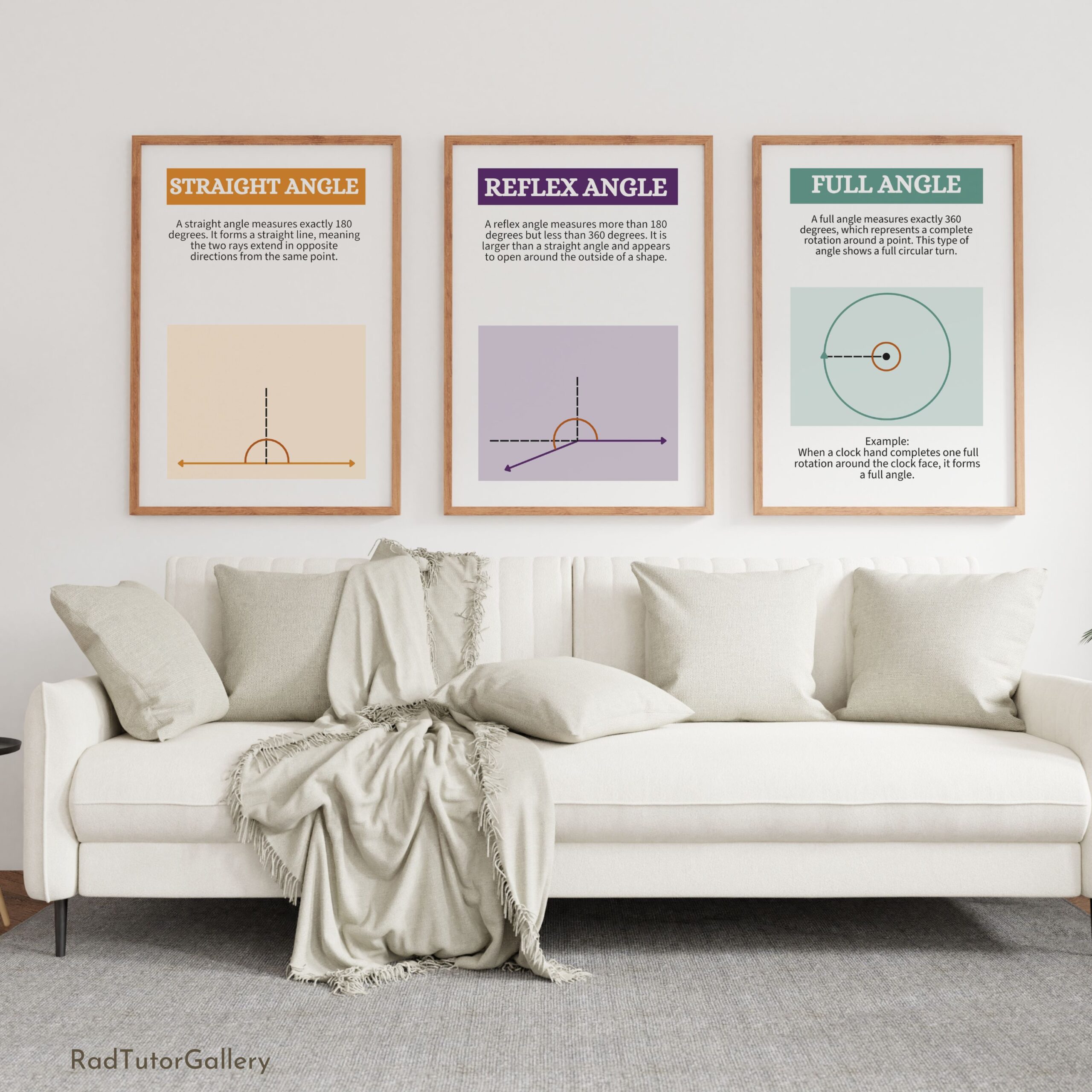 Types of Angles Set
