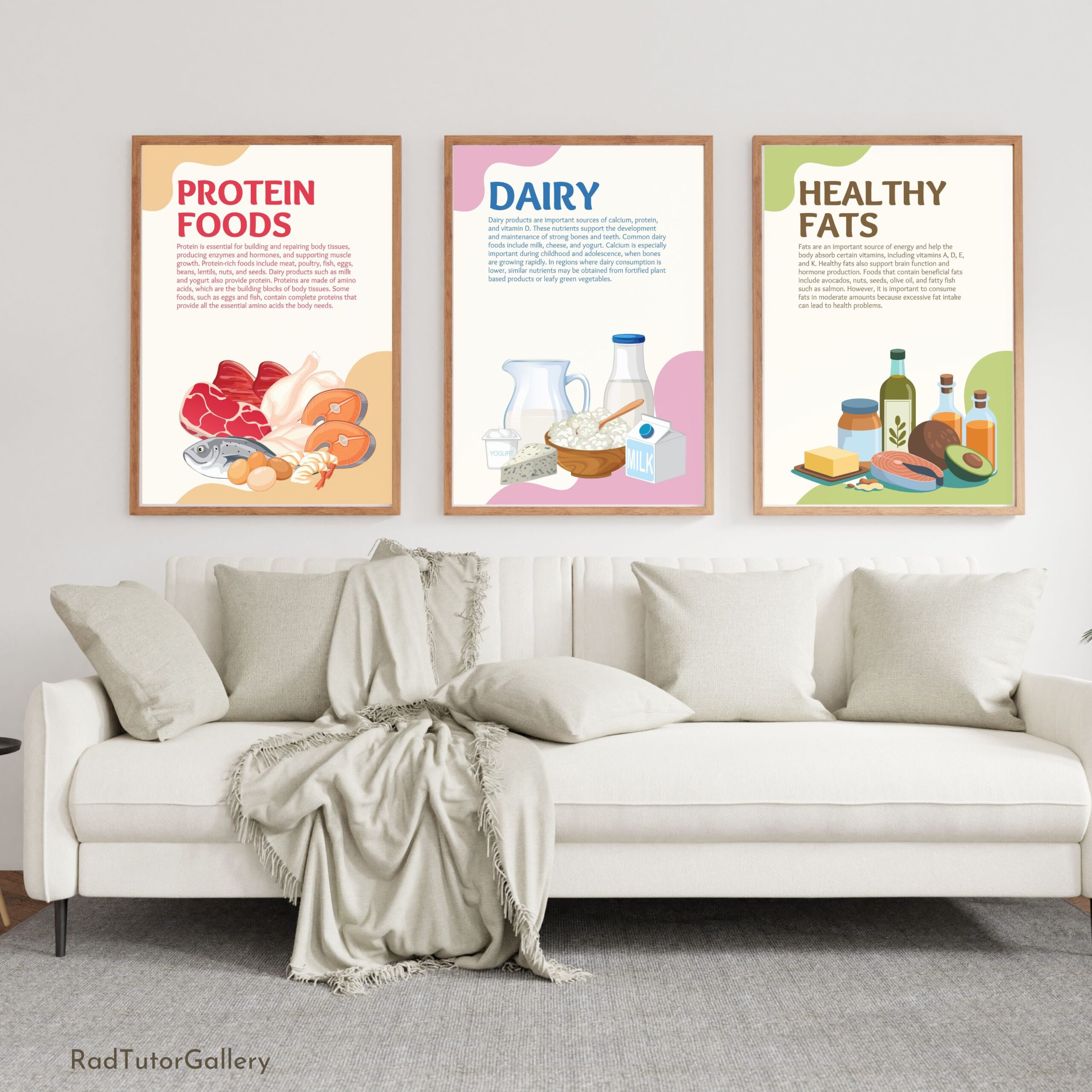 Food Groups and Balanced Diet Set