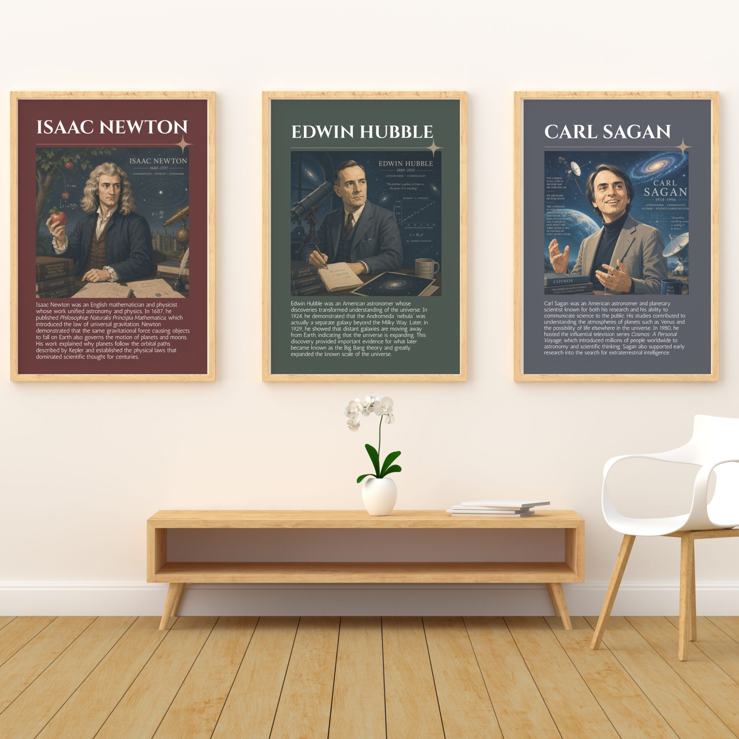 Famous Astronomers Set