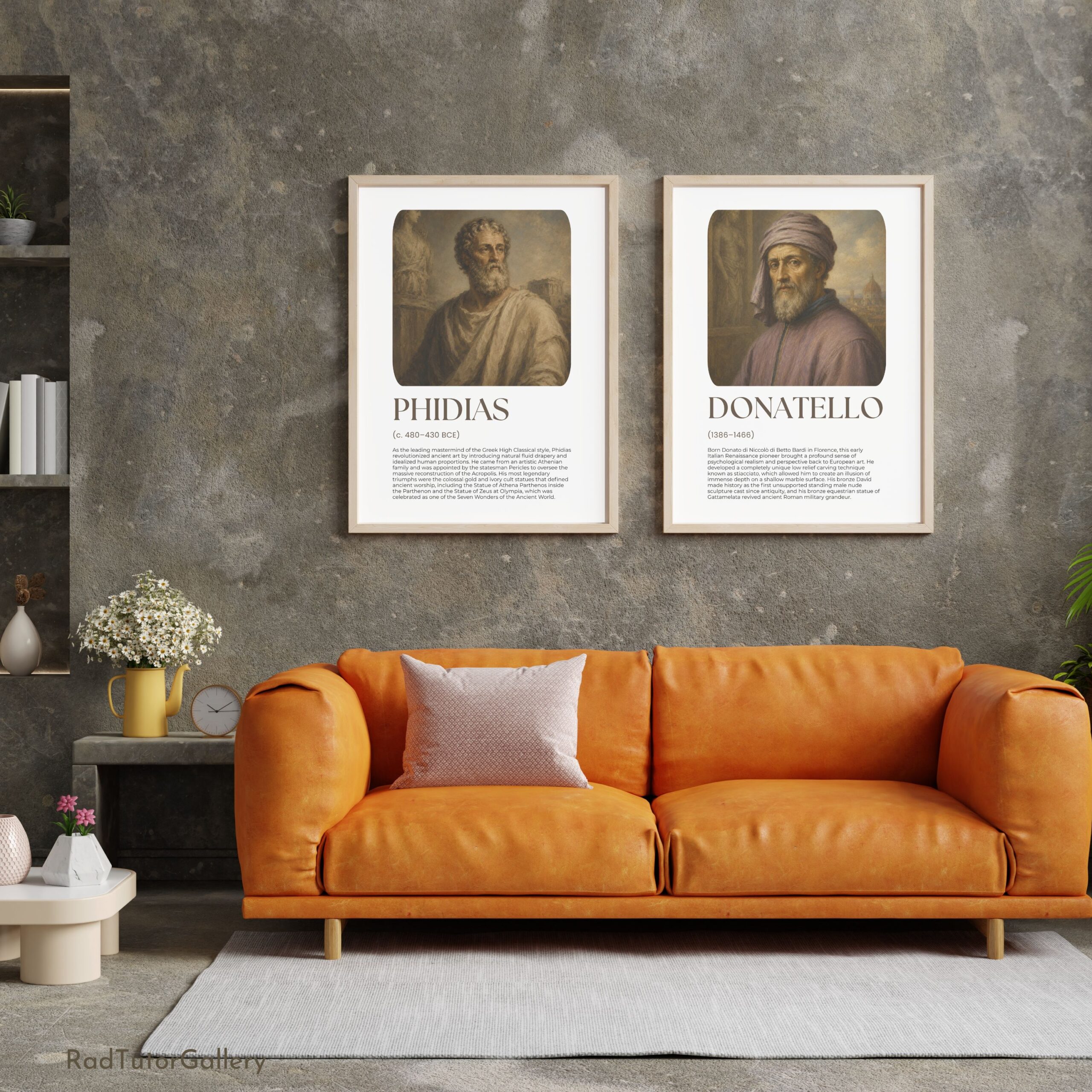 Famous Sculptors Set