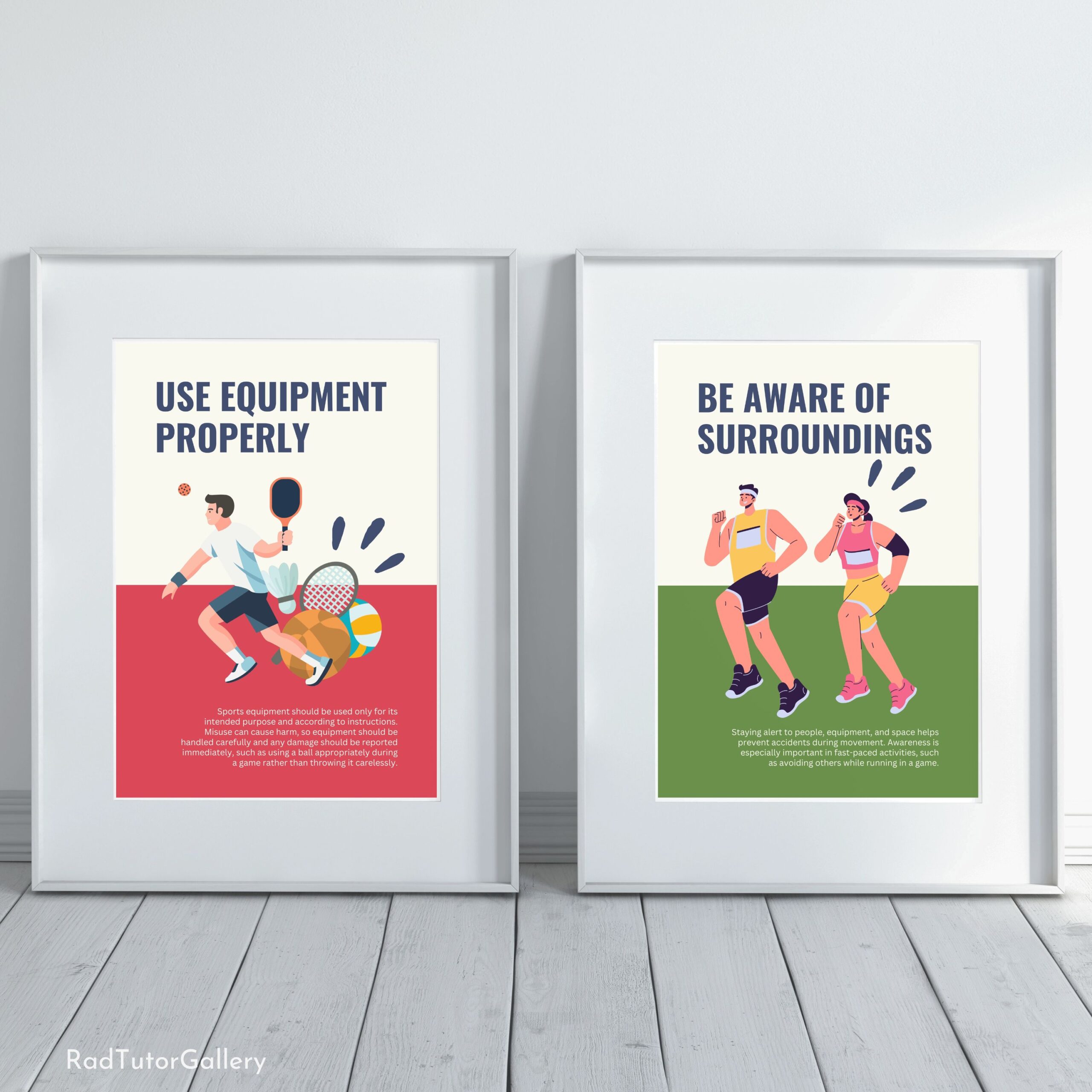 Safety Rules in PE Set