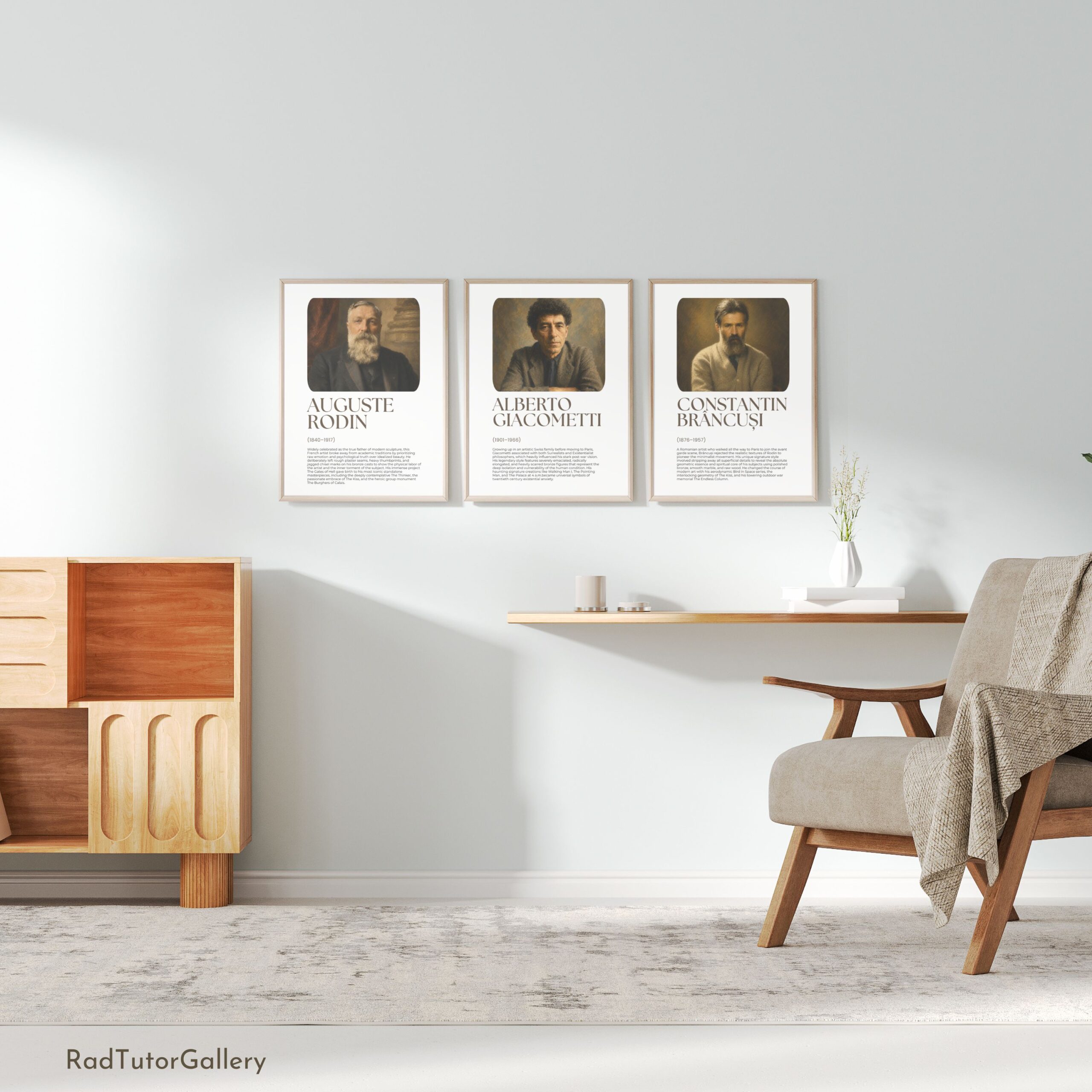 Famous Sculptors Set