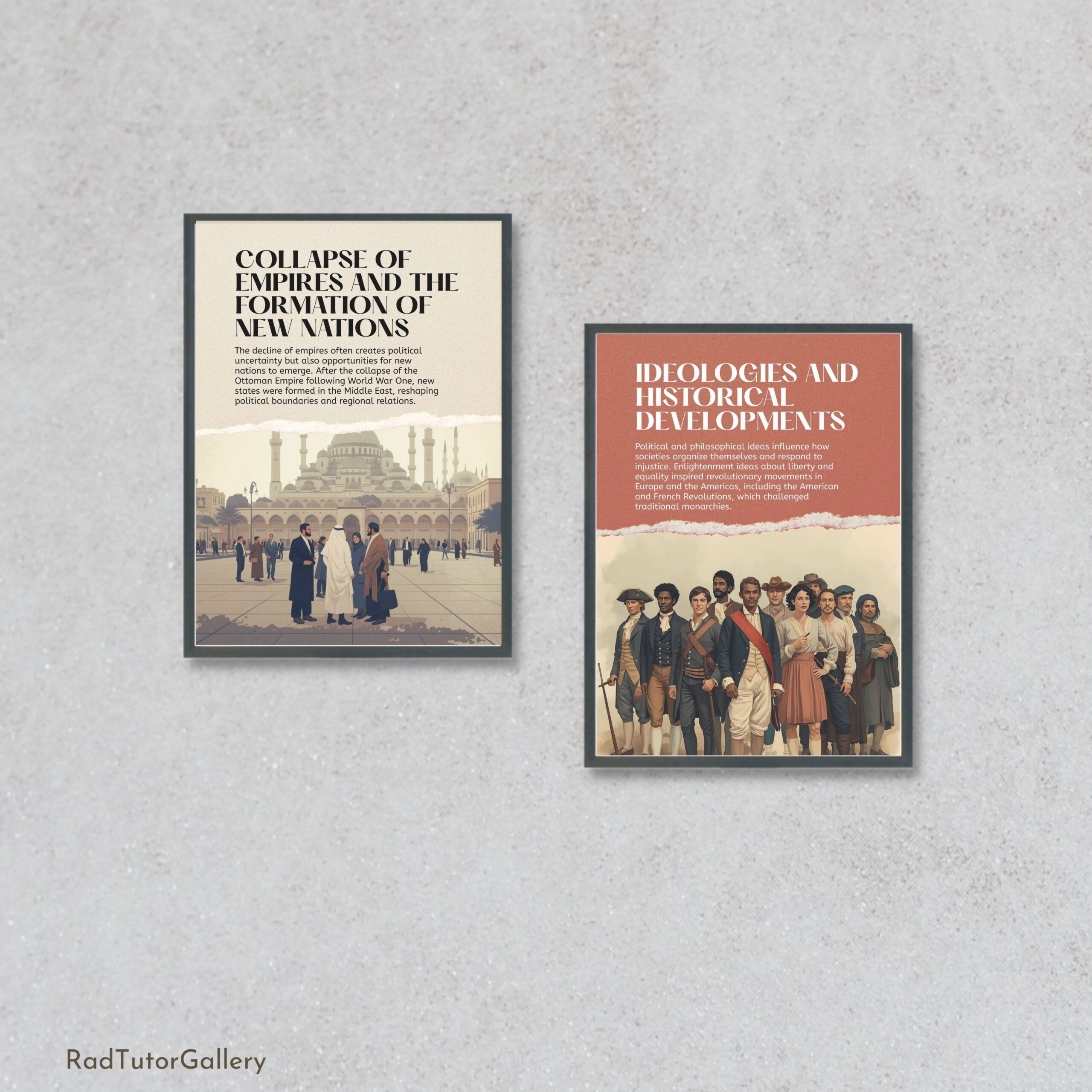 Cause and Effect in History Set