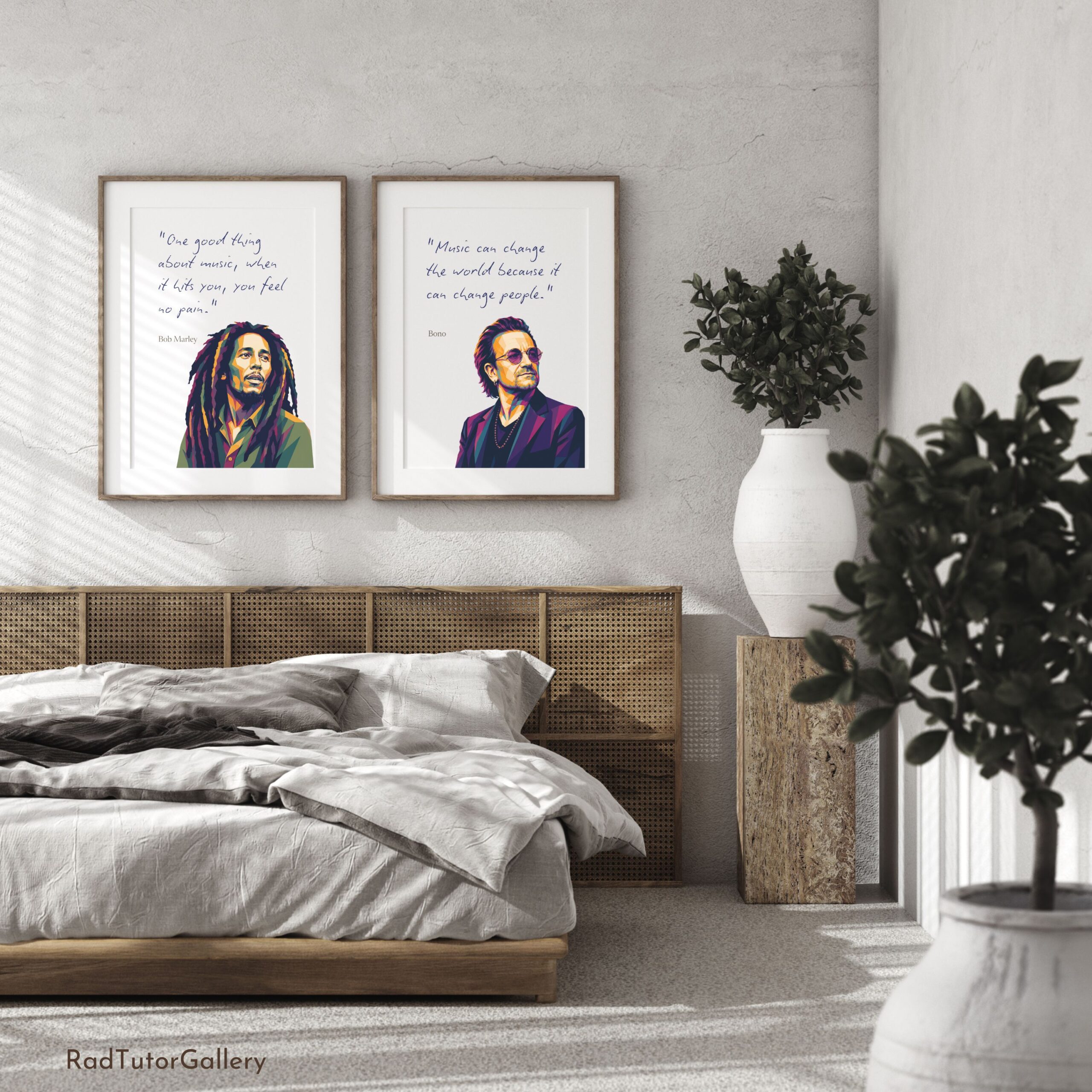 Famous Music Quotes Set