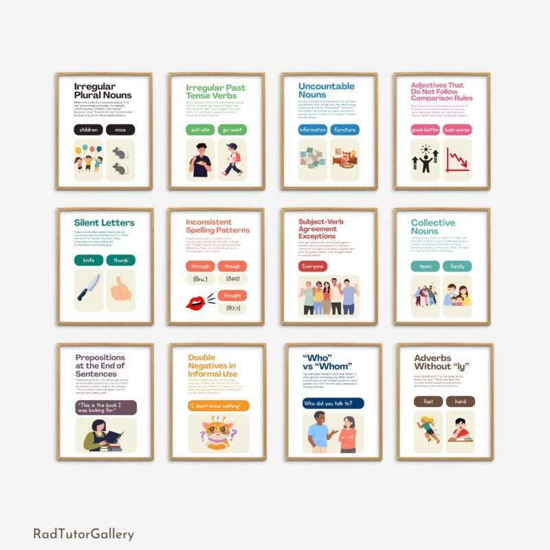 Common Exceptions to Grammar Rules