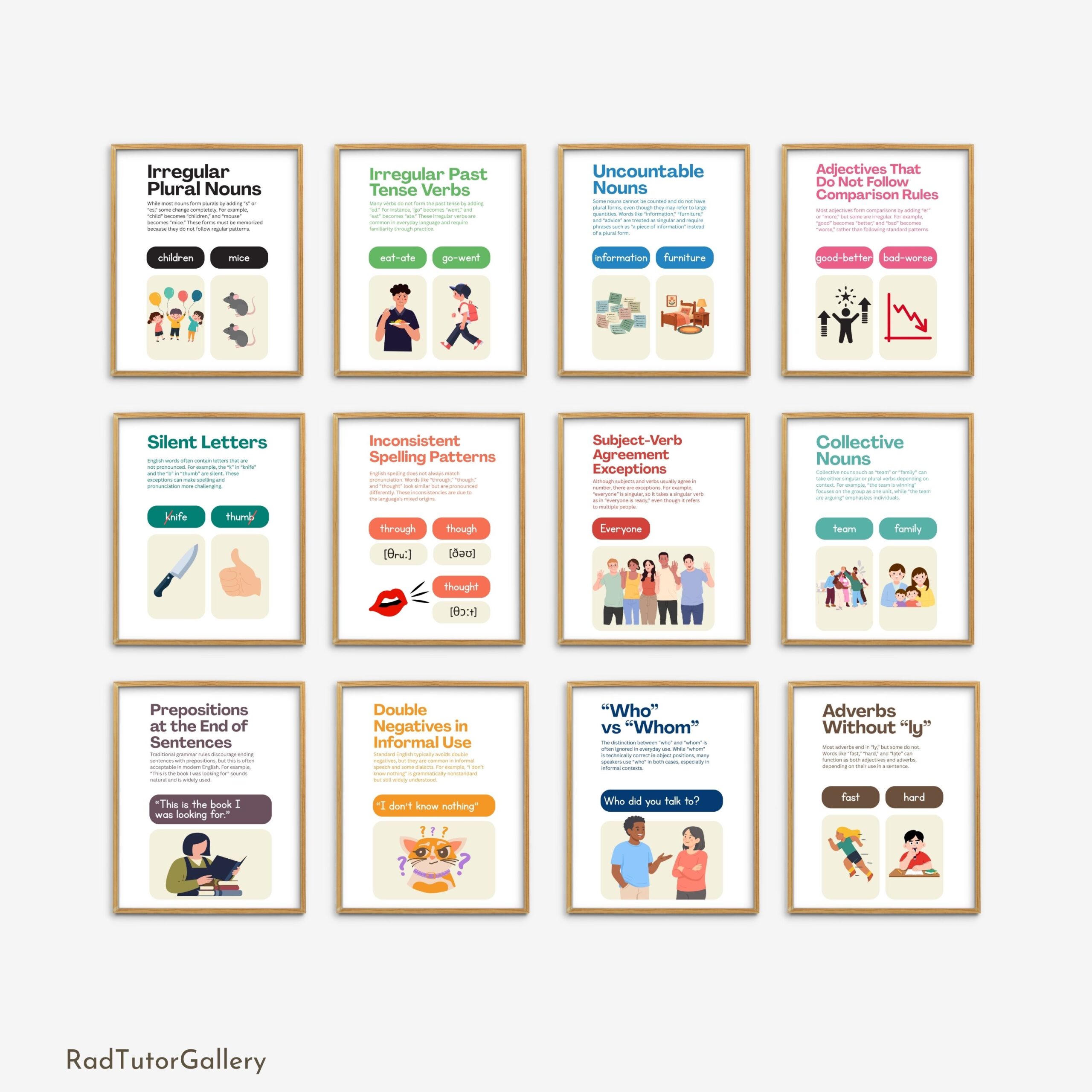 Common Exceptions to Grammar Rules