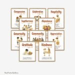 thanksgiving printables posters for classroom