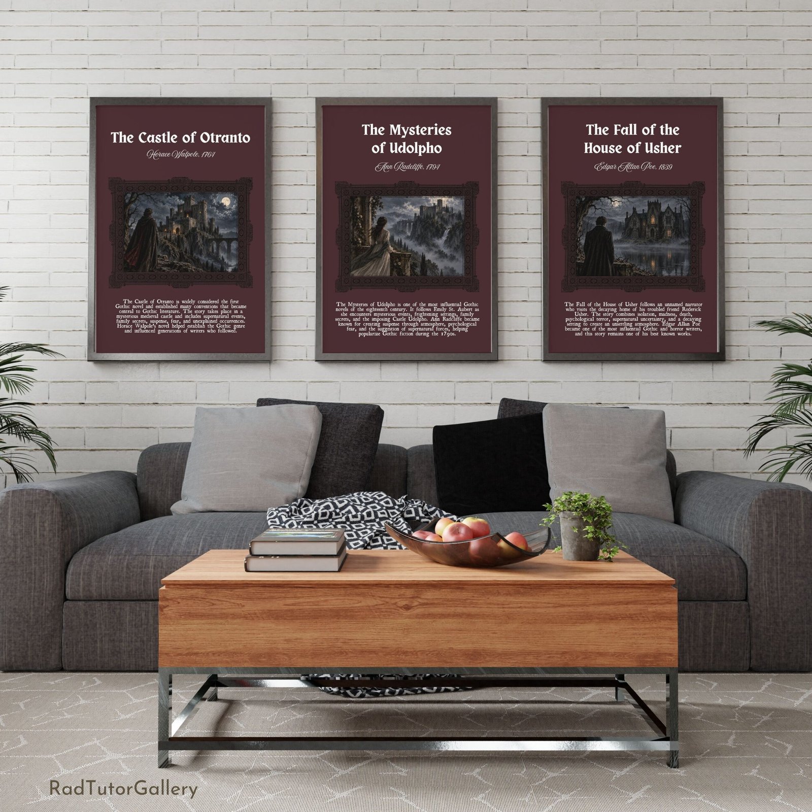 Famous Gothic Literature Set