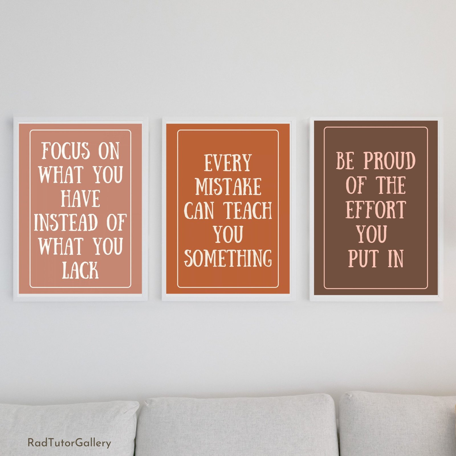 Gratitude Growth Mindset Set | Printable Classroom Posters | Fall Classroom Decor