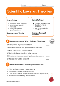 10 Free Science Worksheets for Middle School